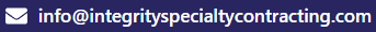 click here to open contact form for integrity specialty contracting